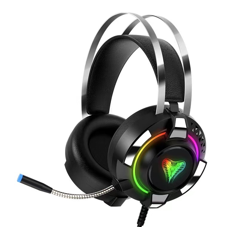 Kabelgebundenes Gaming-Headset mit LED