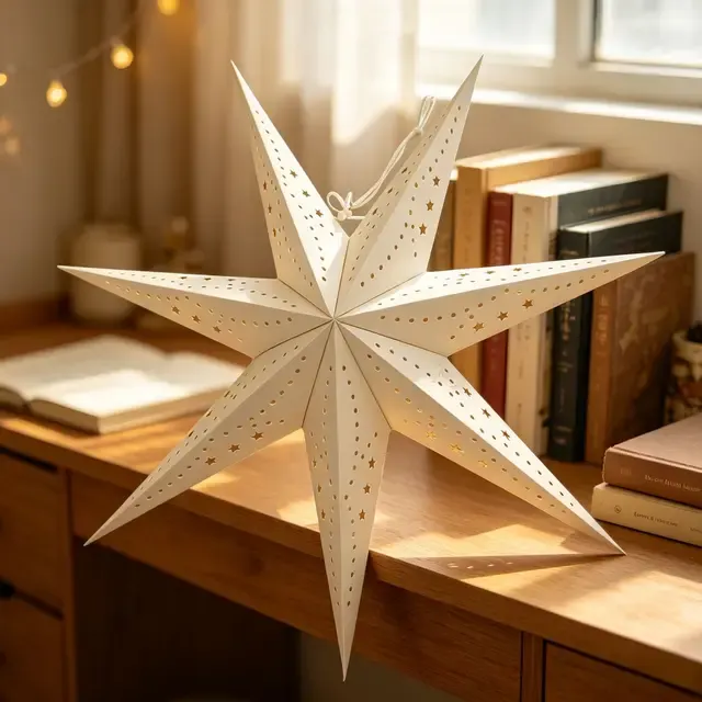 3D-Papierstern 3