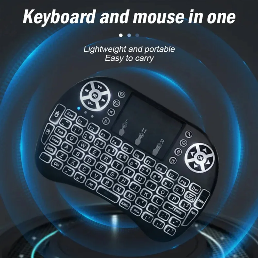 Mini-Funktastatur mit Hintergrundbeleuchtung 3