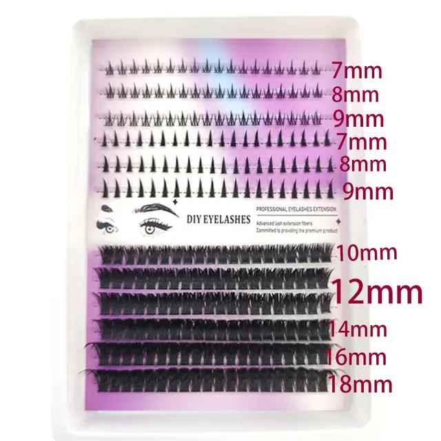 Wimpern-Cluster-Set 3