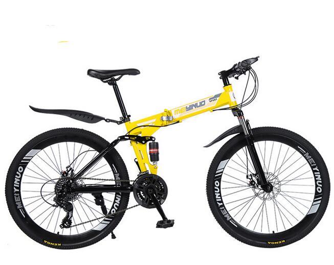 Faltbares Stahl-Mountainbike mit 21 Gängen 2