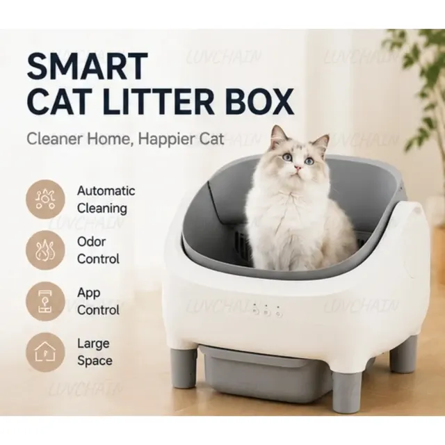 Smart-Katzentoilette mit WLAN 2