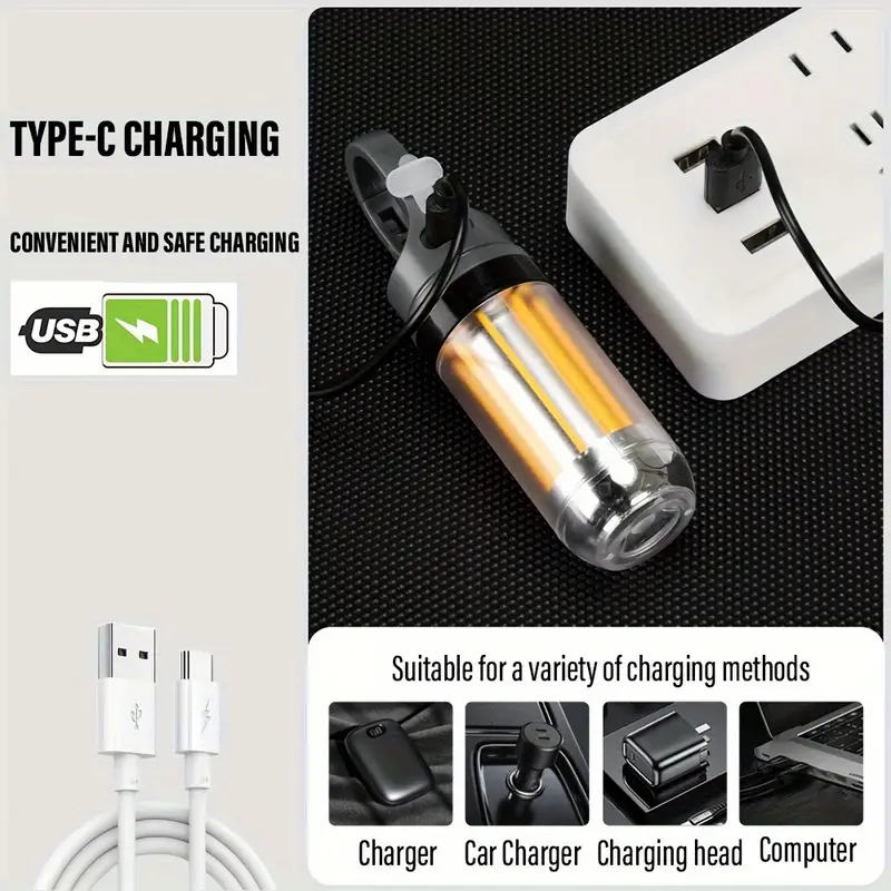 Wasserdichte Campinglaterne mit 600mAh-Akku 3