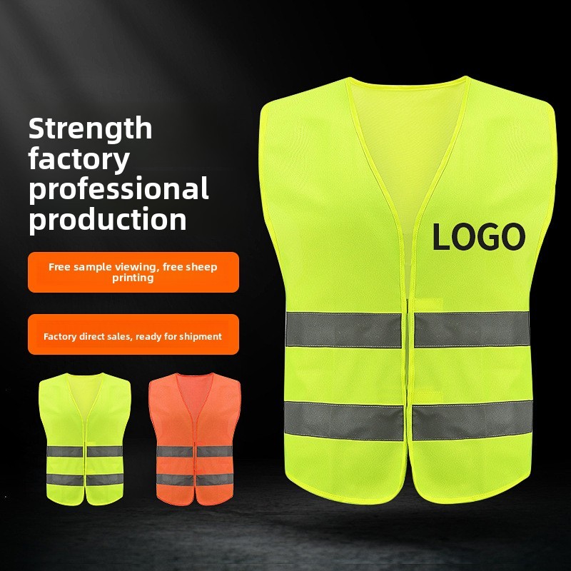 Warnweste mit Logo