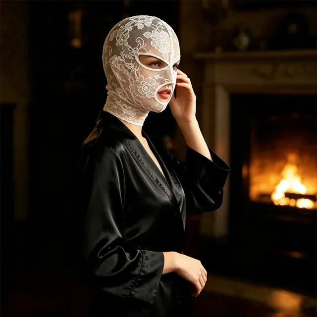 Spitzen Maskenball-Maske 2