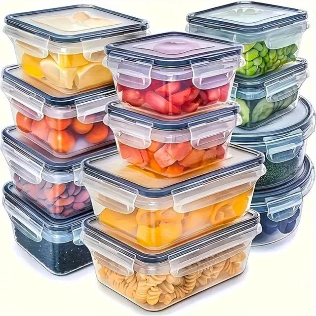 8-teiliges BPA-freies Frischhaltedosen-Set mit Deckeln 2