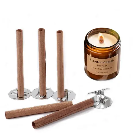 Holzkerzendochte