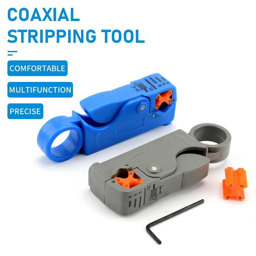 RJ45-Ethernet-Abisolierzange für Koaxkabel 2