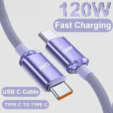 120W USB-C Schnellladekabel 1 Meter