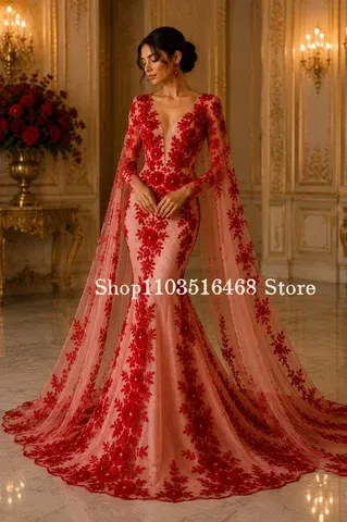 Meerjungfrau-Abendkleid