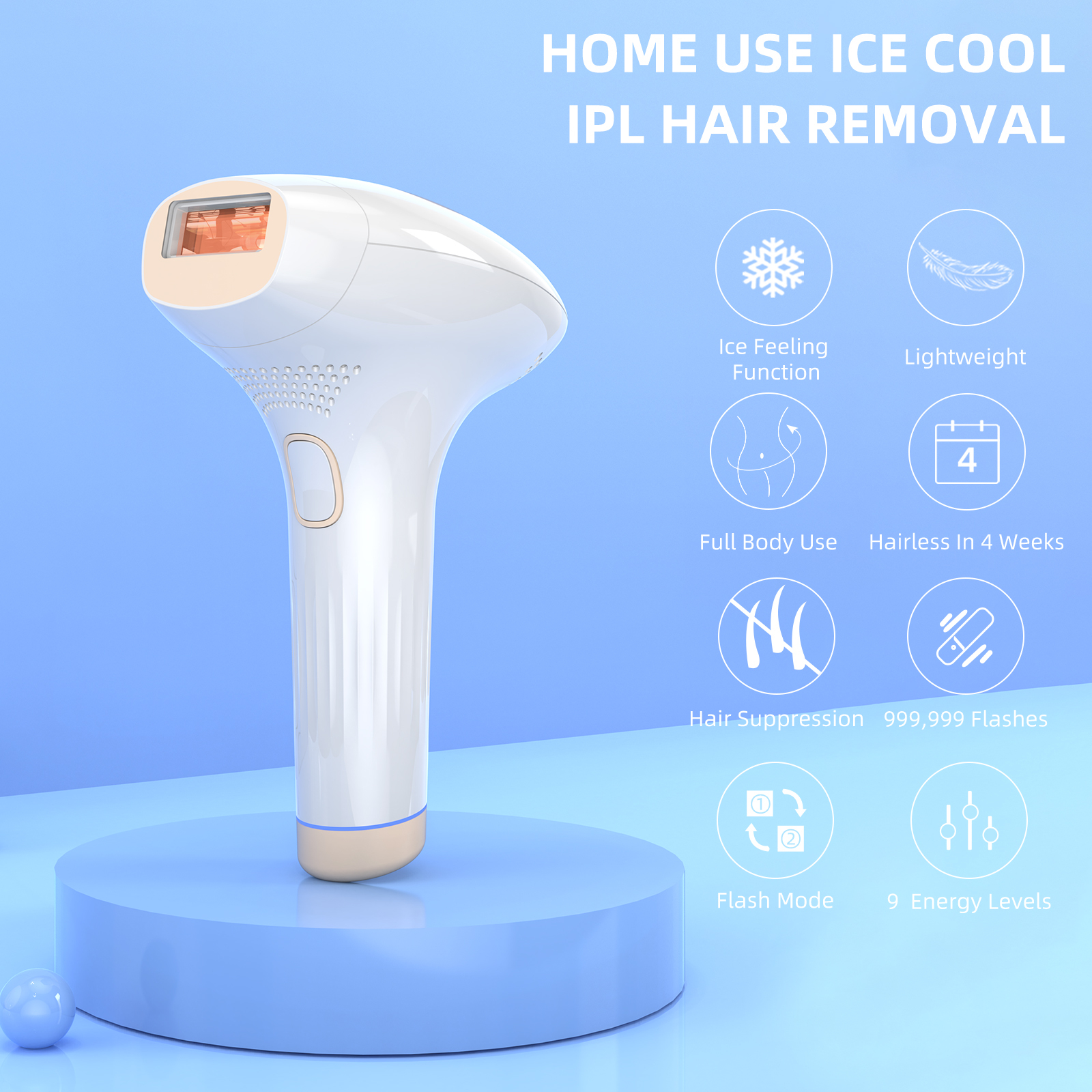 Handgerät IPL Haarentfernung 510K Eiskühlung 2