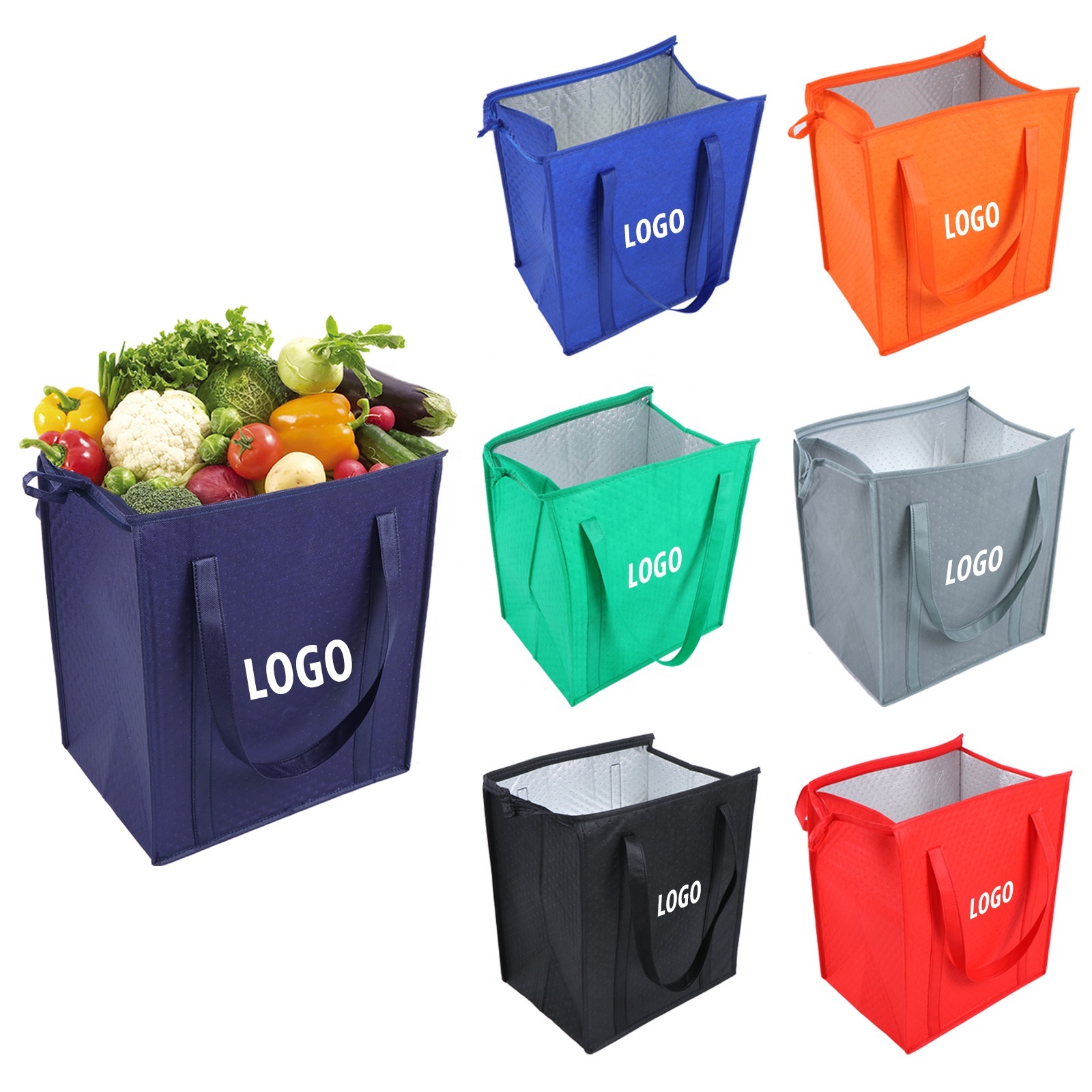 Isolierte faltbare Lunch-Kühltasche 2