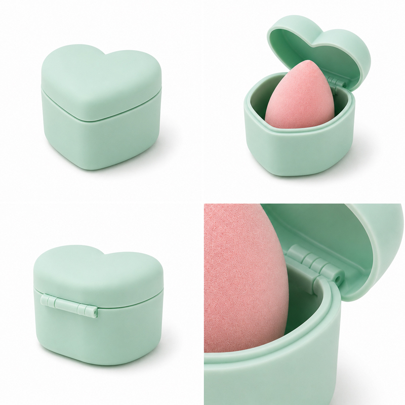 Silikon-Schwamm-Etui für Make-up, Kawaii-Stil 3
