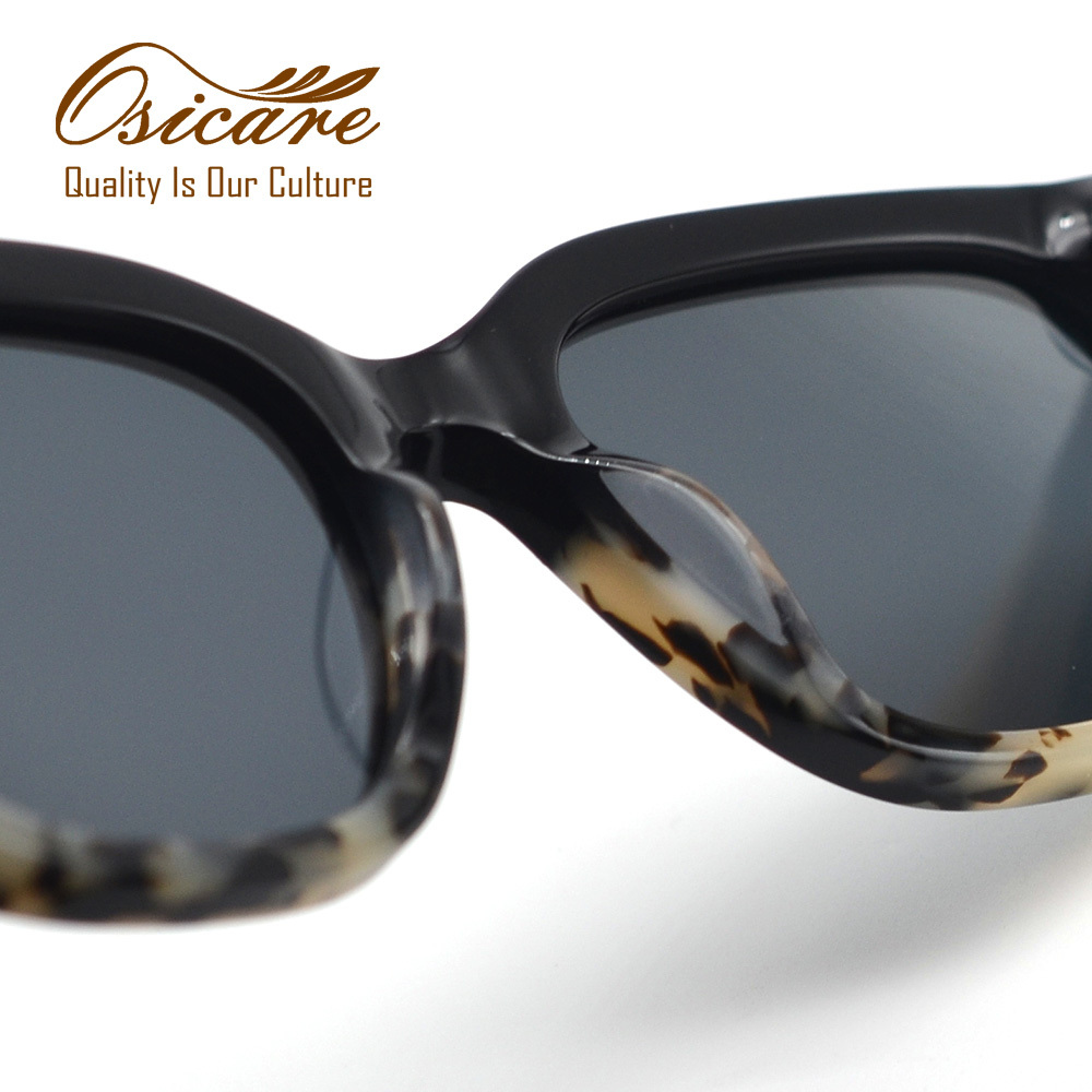 Acetat-Sonnenbrille mit Nieten, polarisiert 3