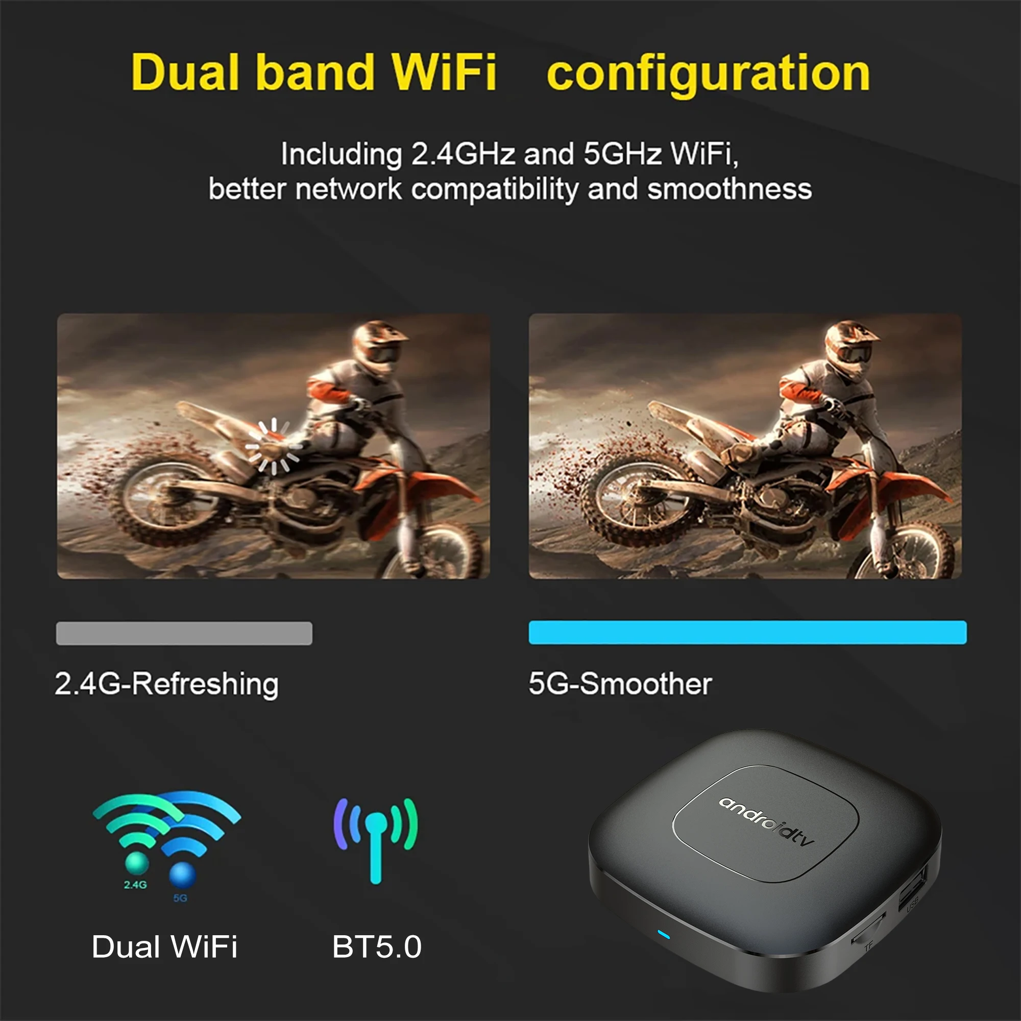 Android-16-TV-Box mit Google Assistent und Netflix 3