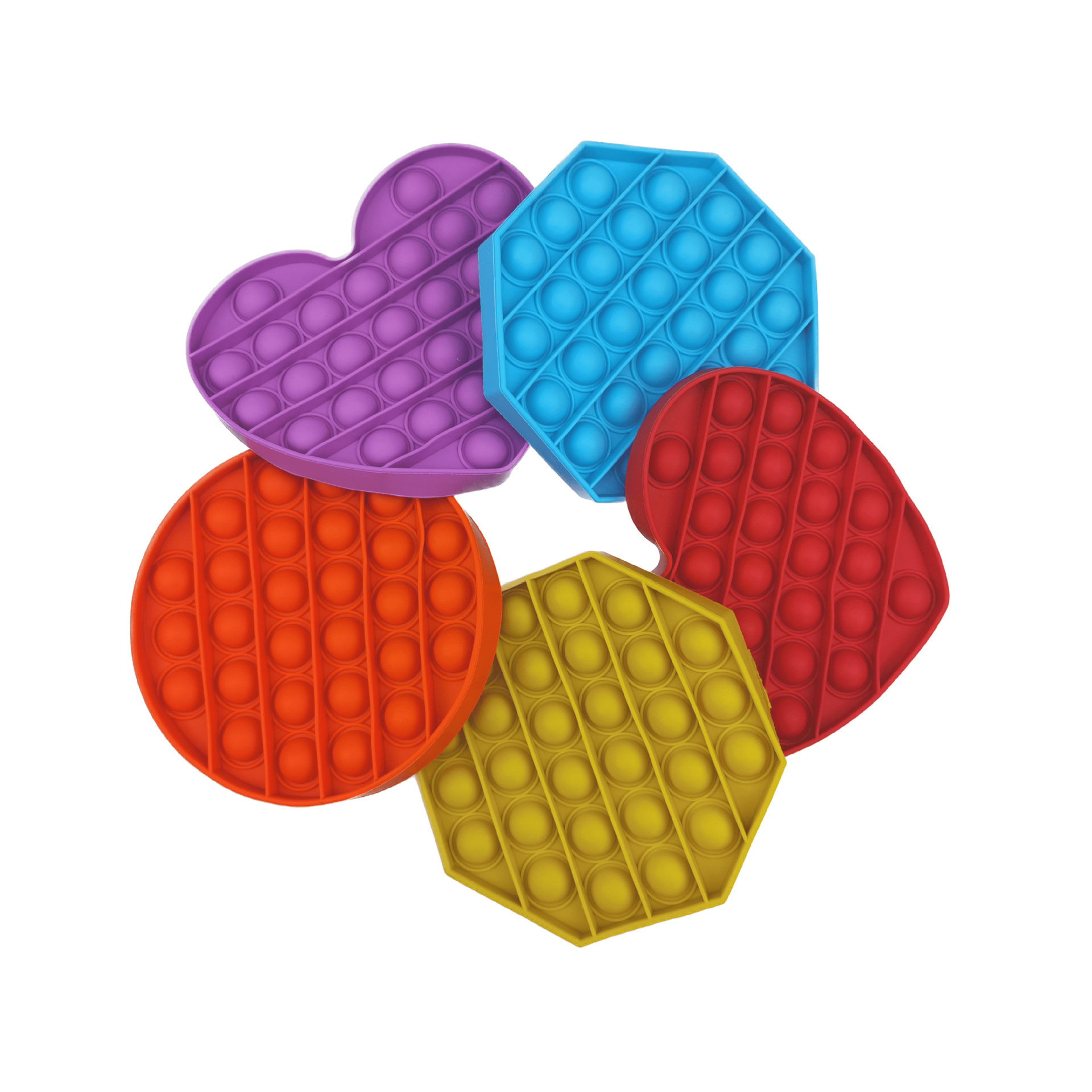 Silikon Push Pop Fidget Spielzeug 3