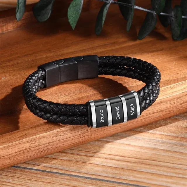 personalisiertes Lederarmband 2