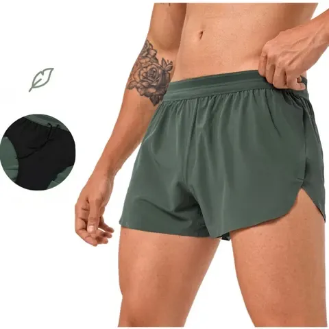 Herren-Laufshorts mit Innenslip, schnelltrocknend