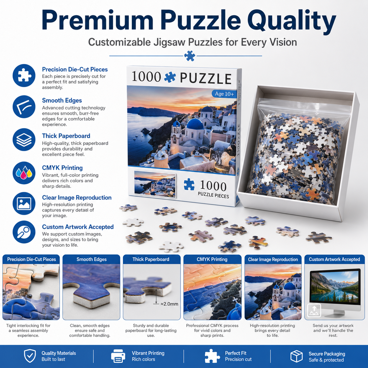 Lernpuzzle 1000 Teile für Erwachsene 3