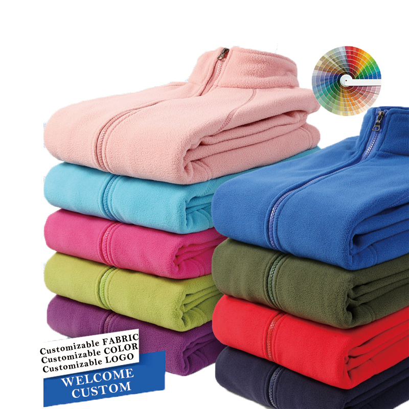 Umweltfreundliche Micro-Polar-Fleecejacke Unisex 3