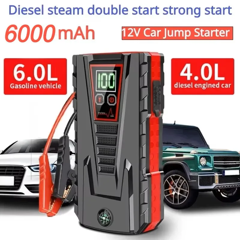 Diesel-Starthilfe 6000mAh mit Powerbank 2