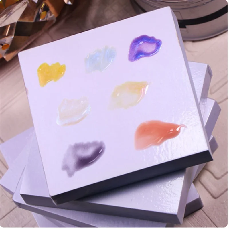 Einweg-Nageltransferpapier mit Farbmischtablett 3