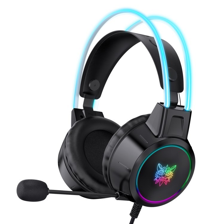 Gaming Headset 3.5mm mit RGB-Beleuchtung