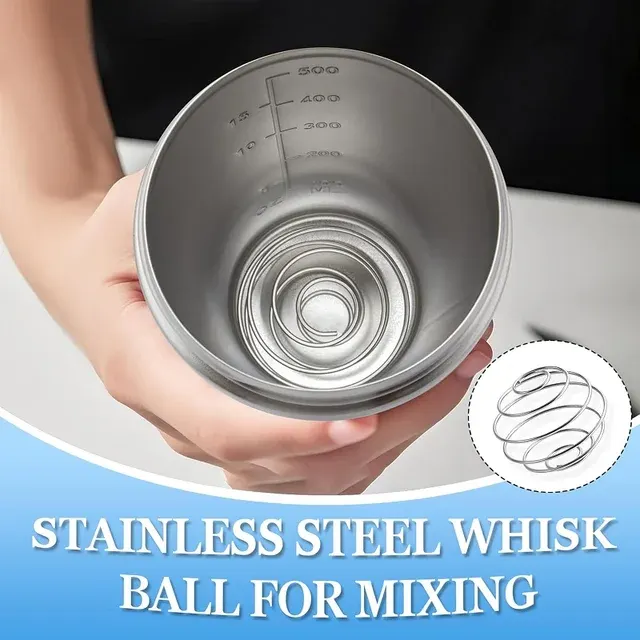Edelstahl-Shaker-Flasche 4