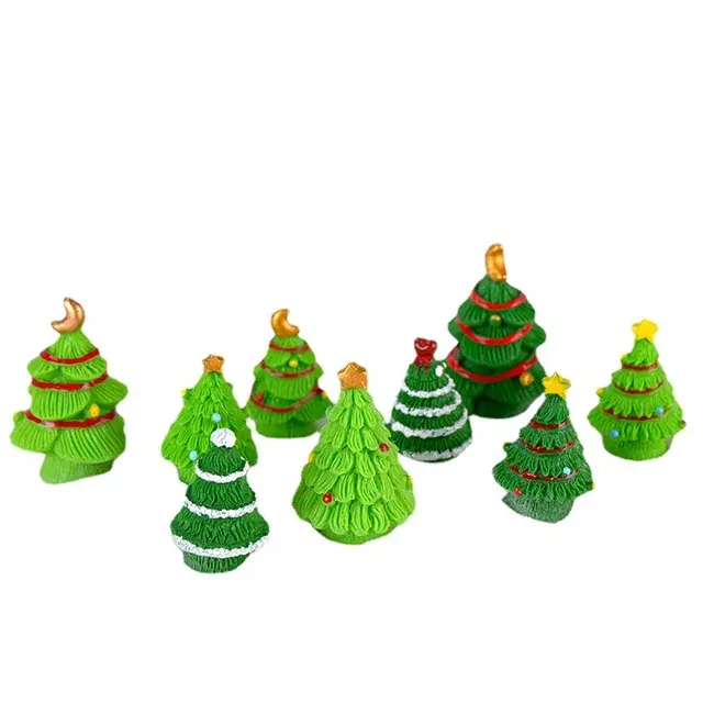 Mikrolandschaft Mini-Baum-Set 4