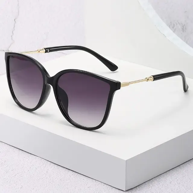 Vintage-Cat-Eye-Sonnenbrille mit Spiegelglas 2