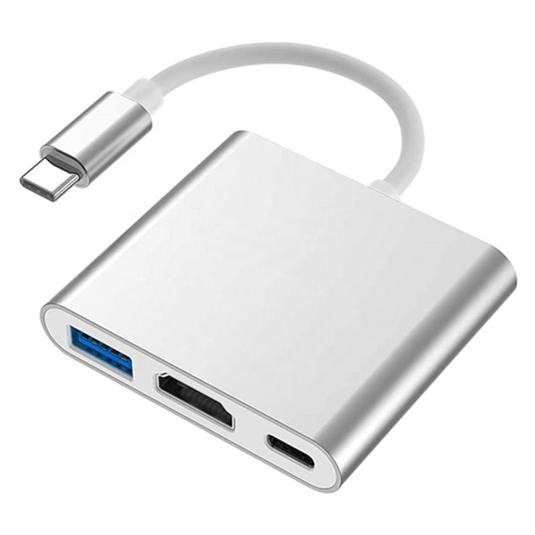 USB C auf HDMI Adapter 4K mit Ladeport 2