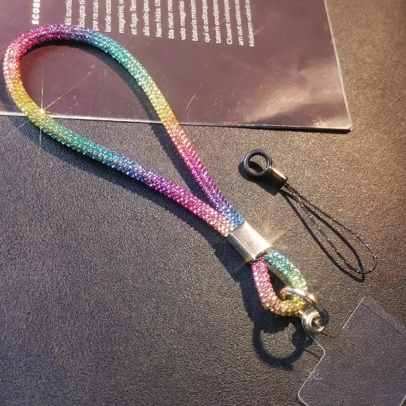 Handgelenkband mit Kartenfach und Diamant-Lanyard 2