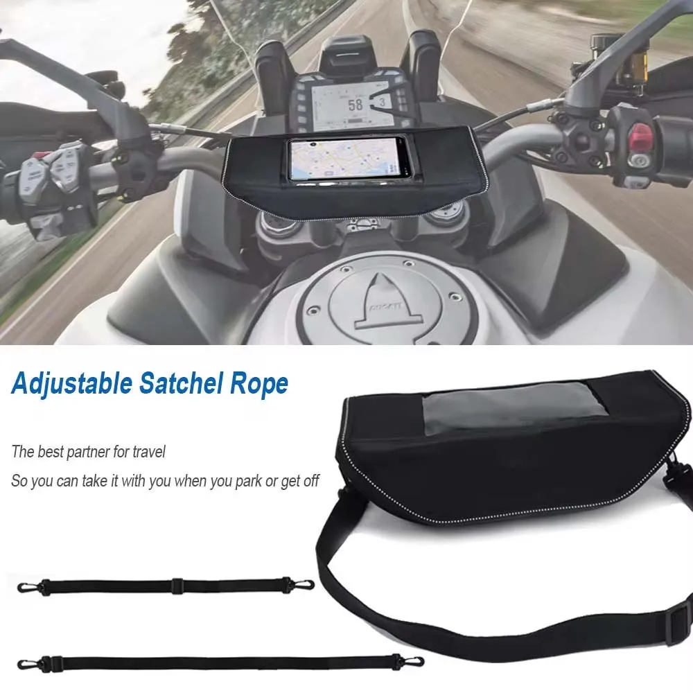 Motorrad-Lenkertasche 4