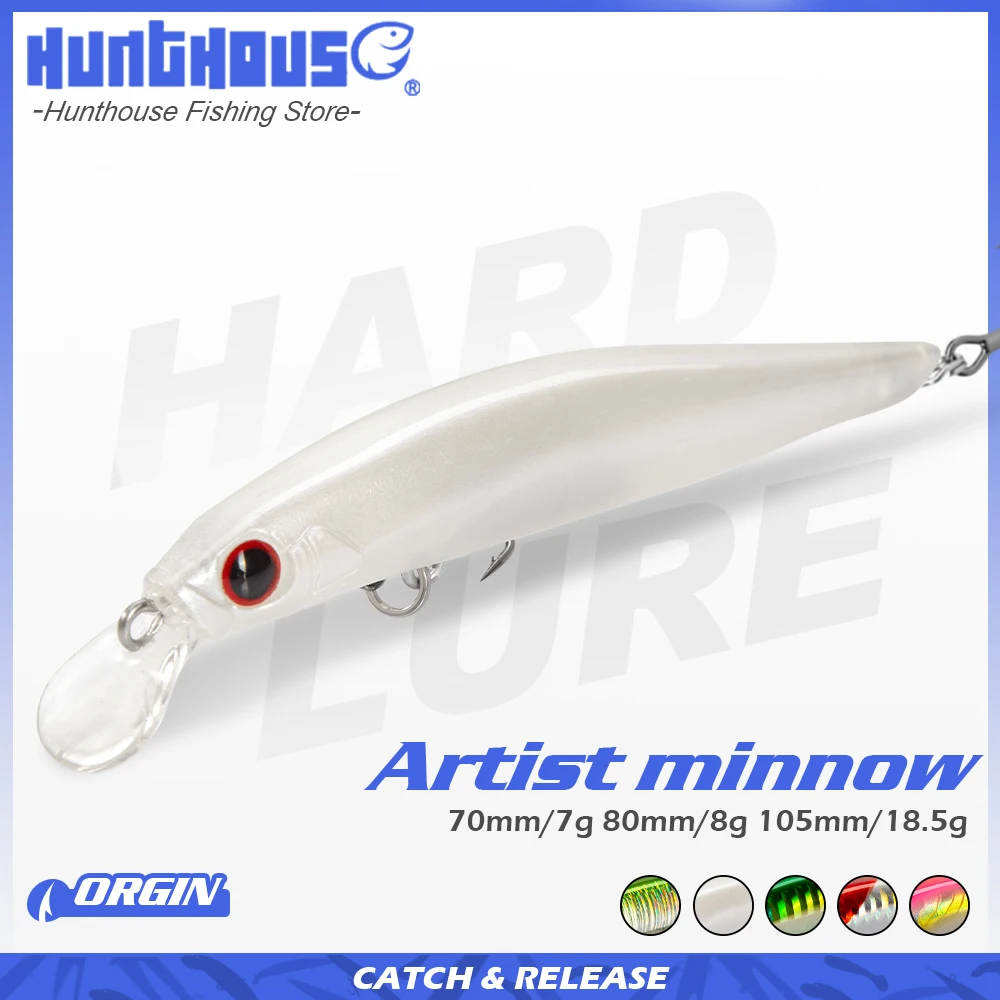 Sinkender Forellen-Jerkbait, 70-105 mm