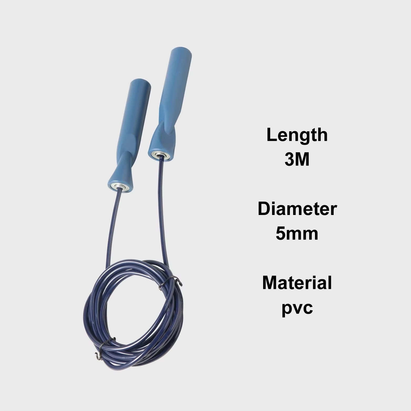 Verstellbares PVC-Speed-Springseil für Heimtraining 4