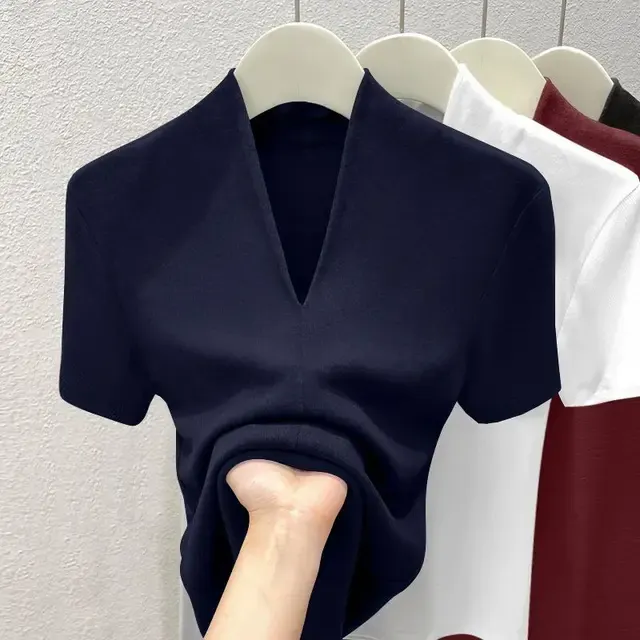 Damen Basic T-Shirt 2