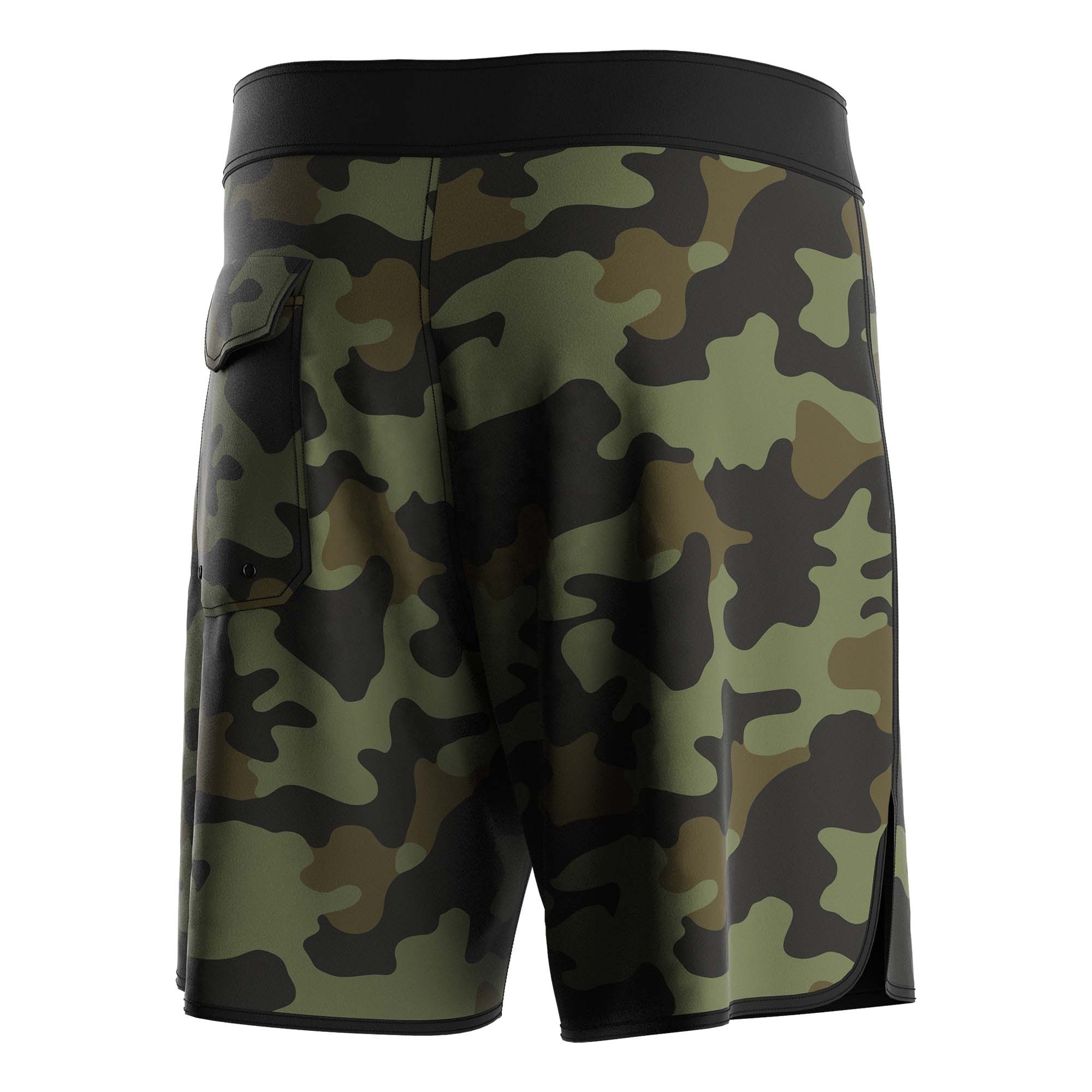 Sportliche Polyester Boardshorts mit Kordelzug 2