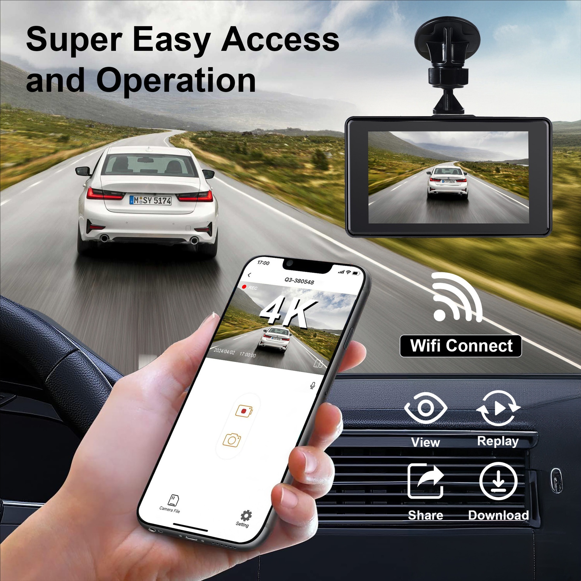 Dashcam vorne und hinten 3