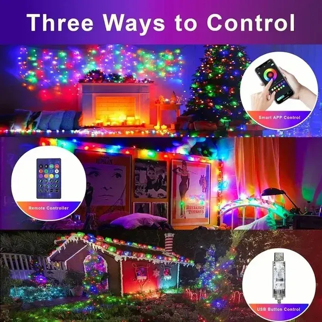 Smarte LED-Lichterkette 2