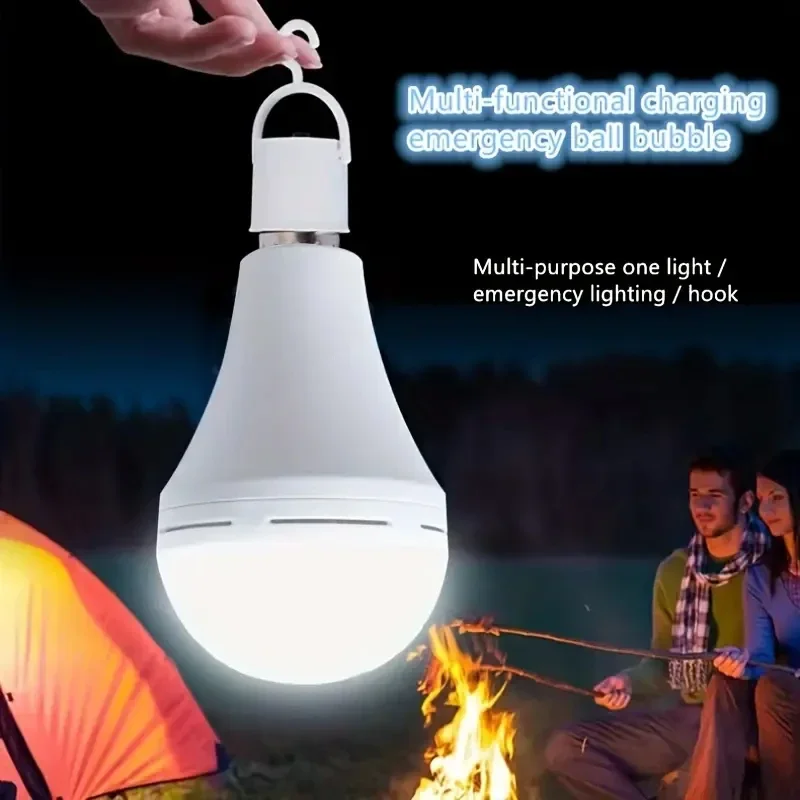 E27 Wiederaufladbare Notfall-LED-Birne 2