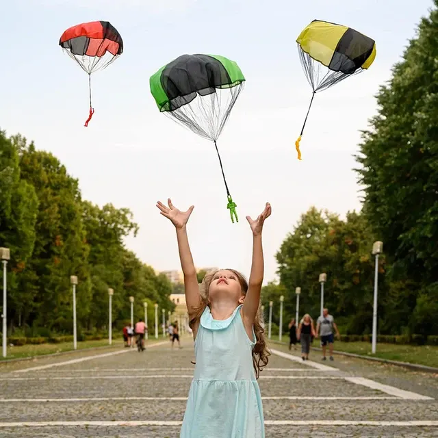 Fallschirm-Spielzeug für Kinder, verhedderungsfrei 4
