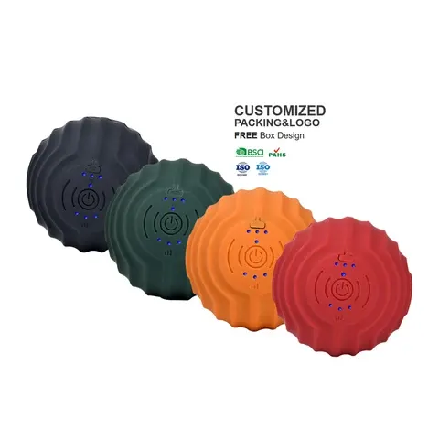 Faltbare Yoga-Faszienrolle mit Vibration