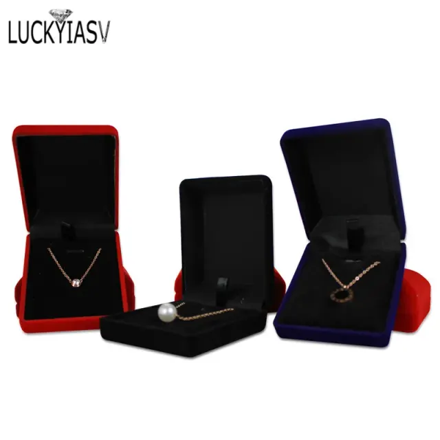 Samt-Schmuckgeschenkbox 3