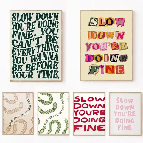 Inspirations-Leinwandposter