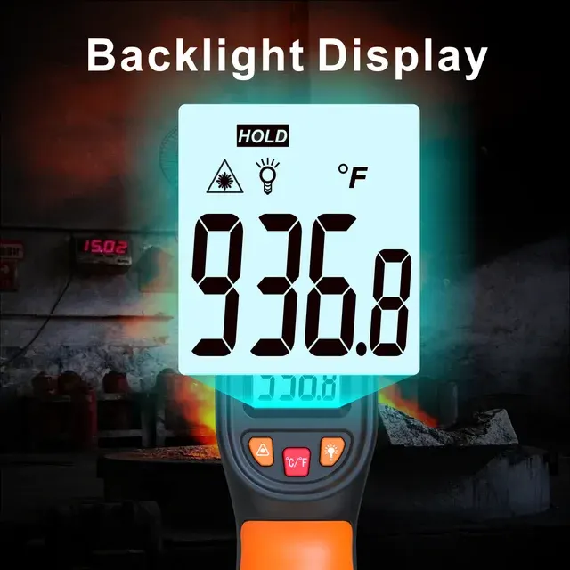 Tragbares Infrarot-Thermometer für Küche und Grill 2