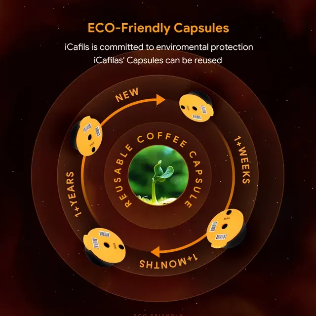 Nachfüllbare Kaffeekapsel für Tassimo, 60–220 ml 4