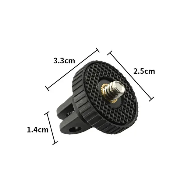 360°-Drehbarer 1/4-Zoll-Stativadapter für Kameras 3