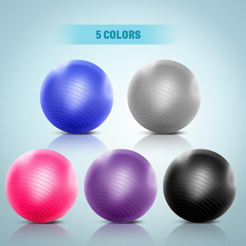 Yogaball Set für Pilates und Heimtraining 3