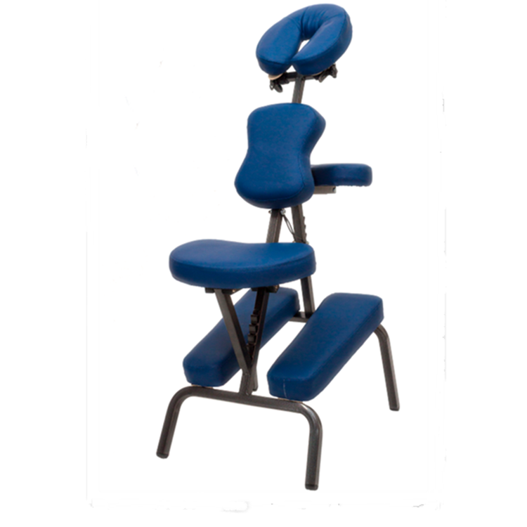 Klappbarer Massagesessel aus Metall