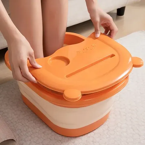 Fuß-Massagewanne mit Handyhalter